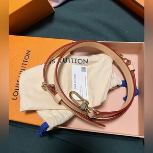 Sold - Louis Vuitton Adjustable Vachetta Strap